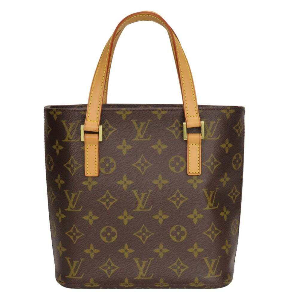 Louis Vuitton Handbag Vavin PM M51172 Monogram Tanned Leather Brown Women's L...